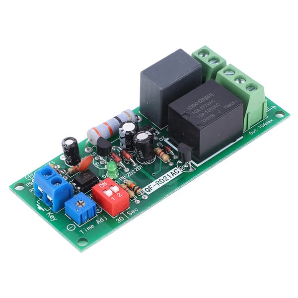 100-220V AC Forsinkelse Av Timer Relé Modul 0-300min Bryterkort