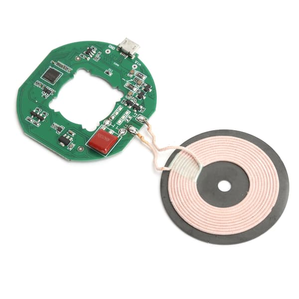 10W Qi Trådløs Hurtiglader Modul Sender PCBA Kretskort DIY Ladespole