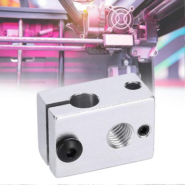 5 stk 3D-printerdele metalvarmeblok industrielle forsyninger standard printertilbehør