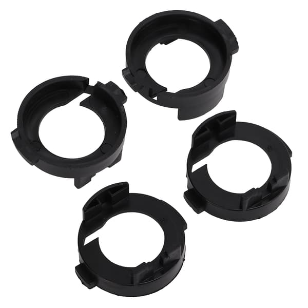 10 stk. LED-frontlyktbaseholdere, profesjonell, liten, lett ABS-pæreholder