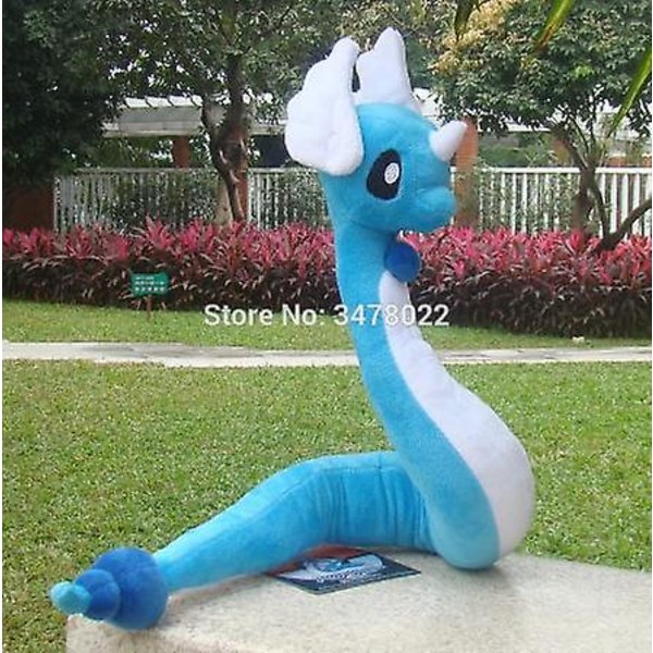 Cuddly Dragonair 26&quot; Drake plyschleksaker Tecknad mjuk Hakuryu stoppade djurdocka