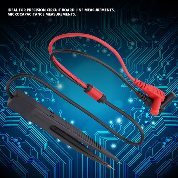 Bærbar SMD SMT Chip Test Clip LCR Meter til Multimeter Modstand Kondensator
