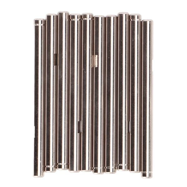 10 stk. 52,7 mm rustfrit stål 4 mm diameter børsteløs motoraksel til RC bil båd fly