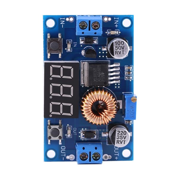 1 stk. DC Buck Converter Step Down Spændingsregulator Modul 5A 4.0V til 38V Input 1.25V til 36V Output Justerbar