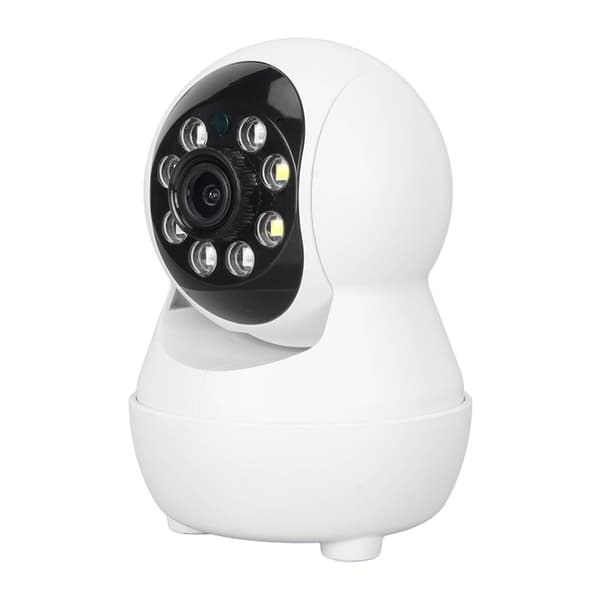 Trådlös HD 1080P Säkerhetskamera med Mörkerseende 2-Vägs Intercom WiFi CCTV för Hem W108B