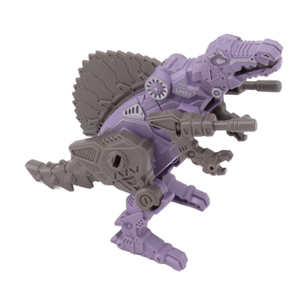 Transformerande dinosaurierobotleksak 3 former actionfigur för barn typ 1