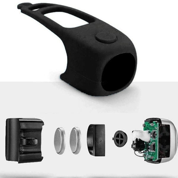 Super Bike Horn 120db, Polkupyörän Electric Bell Train Sound Black