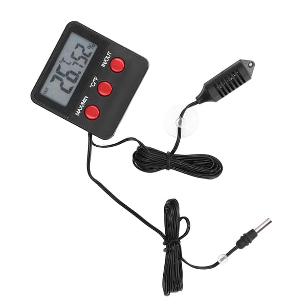 Mini Digitalt Termometer Hygrometer DTH74 Temperatur Fuktighetssensor Måler