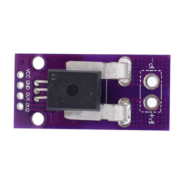 ACS758LCB 050B PFF T Lineær Strømsensormodul 50A 3.3V til 5V Hall Effect Board
