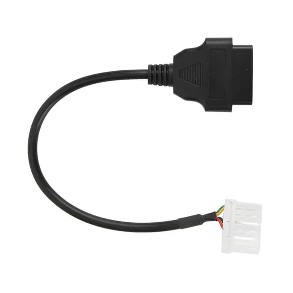 12-pin OBDII han hun-stik diagnostisk konverterkabel erstatning for Tesla Model S X 2012-2015