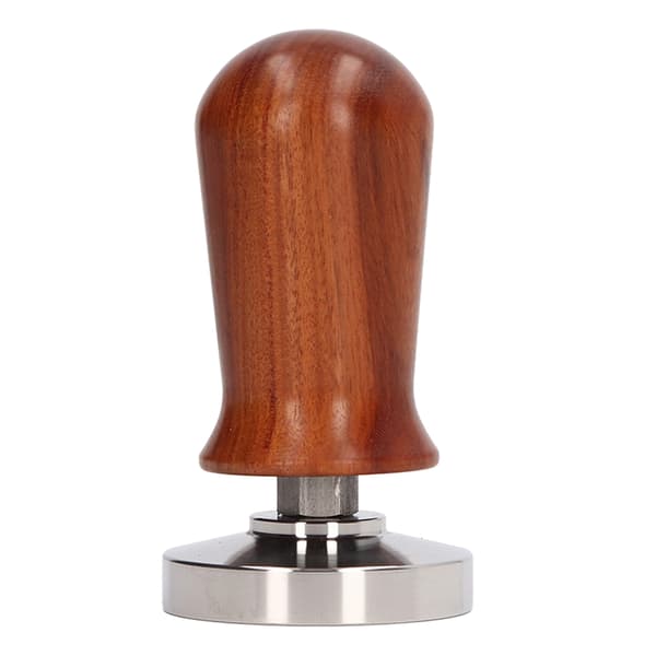 Kaffetamper Separat Design Rustfrit Stål Ergonomisk Træhåndtag Bærbart Tamperværktøj til Hjemmekaffebar 58MM
