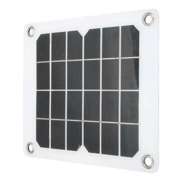 5V 20W Monokrystallinsk Solcellepanel Bærbar USB-lading for Bil Båt RV Telefon