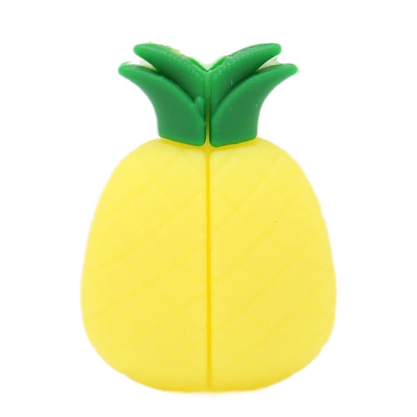 Ananas-hedelmä latauskaapelin suojus matkapuhelimen tabletin datakaapelille