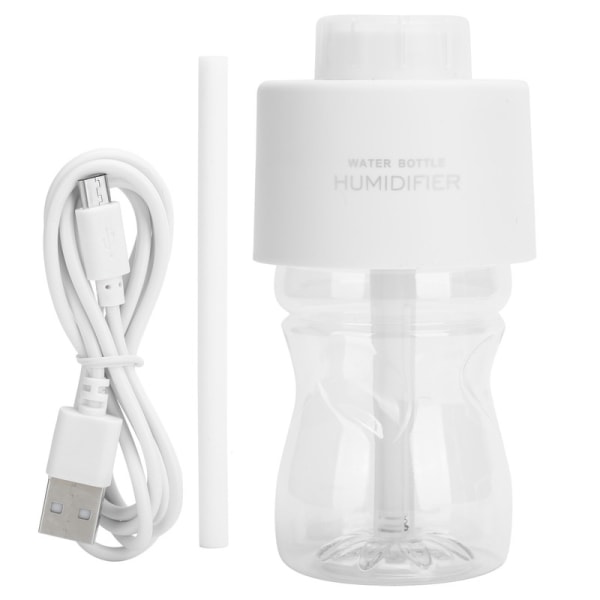 Bilfukter Mini Bærbar Vannflaskehette Luftfukter Mist Maker USB-drevet 250ml