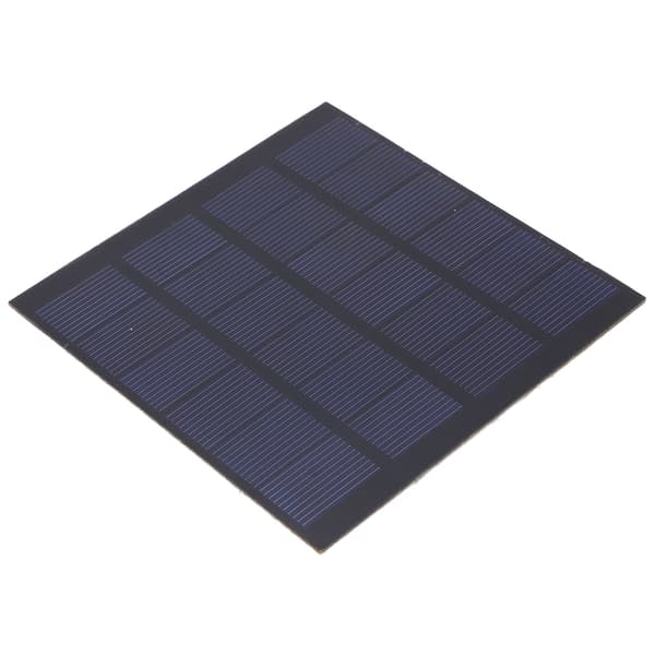 1.5W 6V Høyeffektivt Solcellepanel DIY Solcellelader Energibesparende Stabil Strøm