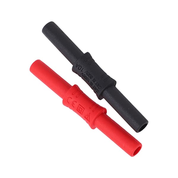 10 stk. J20009 4 mm hun til hun isoleret bananstik adapter