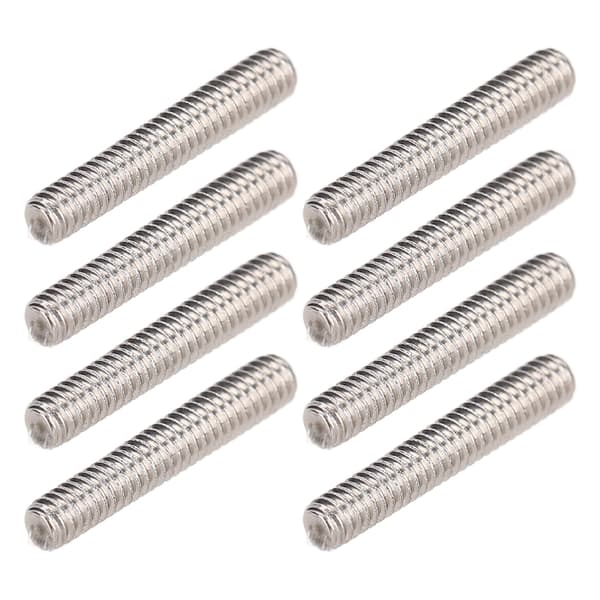50 stk. A2-70 rustfritt stål settskruer M2x12 sett maskinvare festemidler sortiment sett