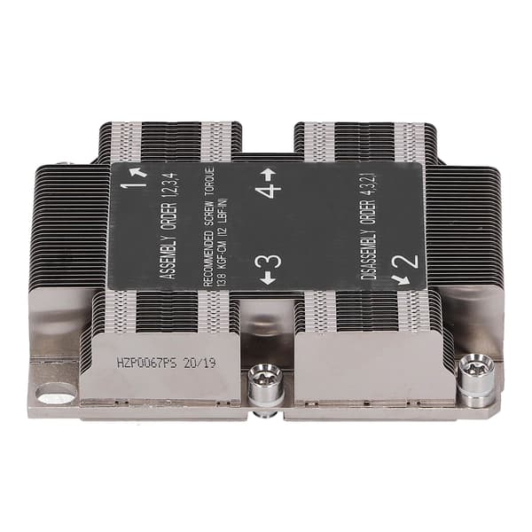 LGA 3647 1U X11 Purley Platform CPU Køleprofil Køling Computertilbehør SNKP0067PS