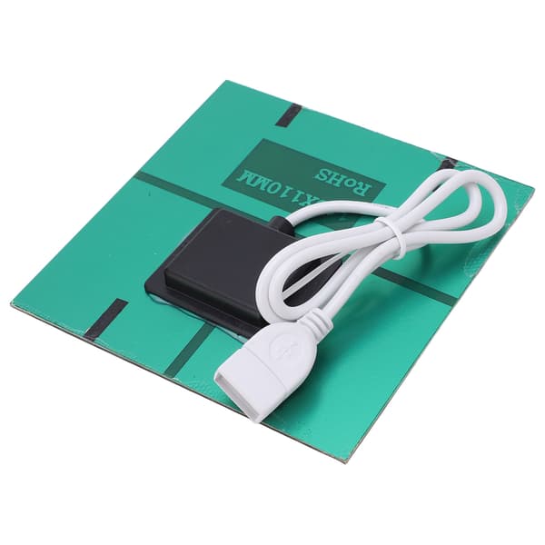 1.5W 6V Høyeffektivt Solcellepanel DIY Solcellelader Energibesparende Stabil Strøm