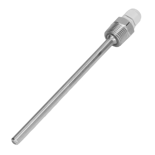Temperatursensor Termobrønn Rustfritt Stål Solartilbehør IP68 Vanntett 164mm