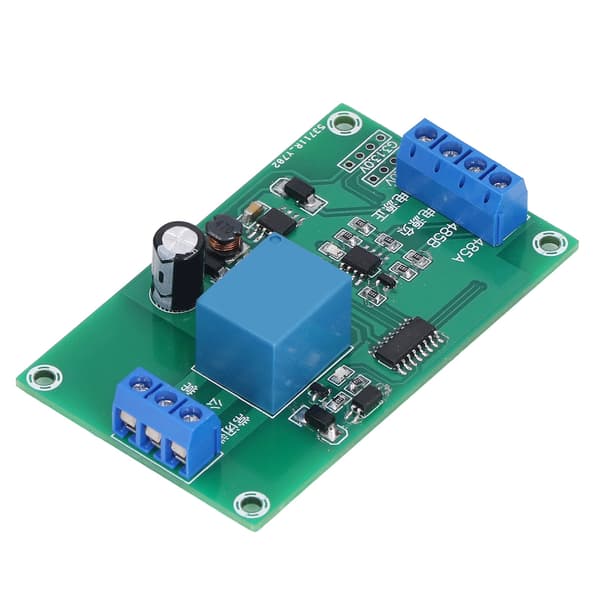 MAX485 RS485 Datamaskin Kontroll Relé Modul Chip Heksadesimal Koding Kompakt Praktisk Driverkort DC7 til DC30V
