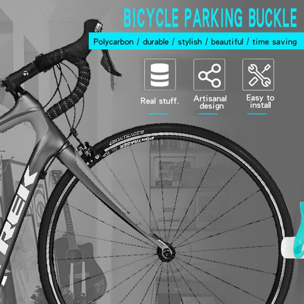Cykelparkeringsspänne Väggmontering Inomhus Vägcykelparkeringsspänne