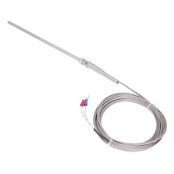 Termoelement K Type 150 mm sonde 0°C til 600℃ Rask respons 5 meter lengde temperatursensor termoelement