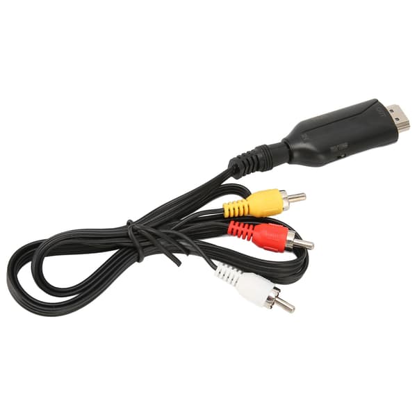 RCA til HDMI Konverter 1080P 720P AV CVBS Adapter til PS2 PS3 Xbox STB VCR DVD