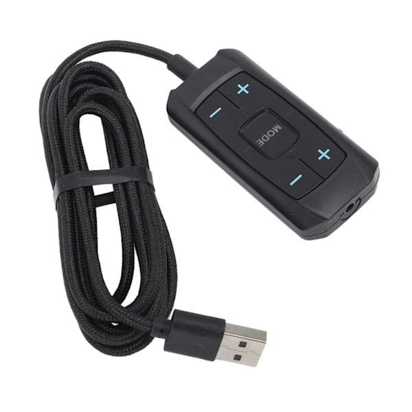 7.1 USB Lydkort Ekstern Bærbar til Laptop Desktop Computer PS5