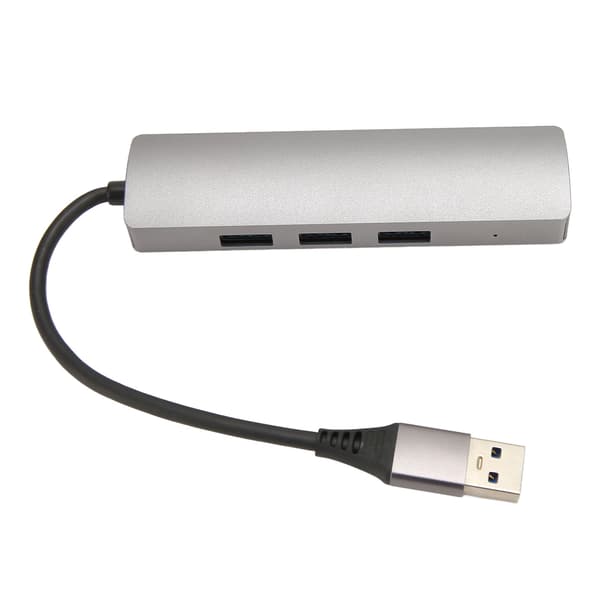 USB til RJ45 Ethernet Adapter 1Gbps 3 Port USB 3.0 Hub Plug and Play Aluminiumlegering til Laptop Tablet Desktop