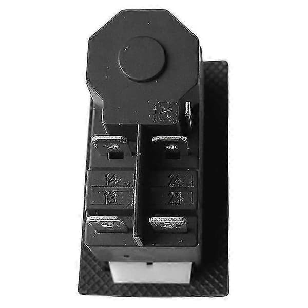Elektromagnetiske afbrydere Trykknapafbrydere til have KJD17 220V 5-benede -terminaler Black