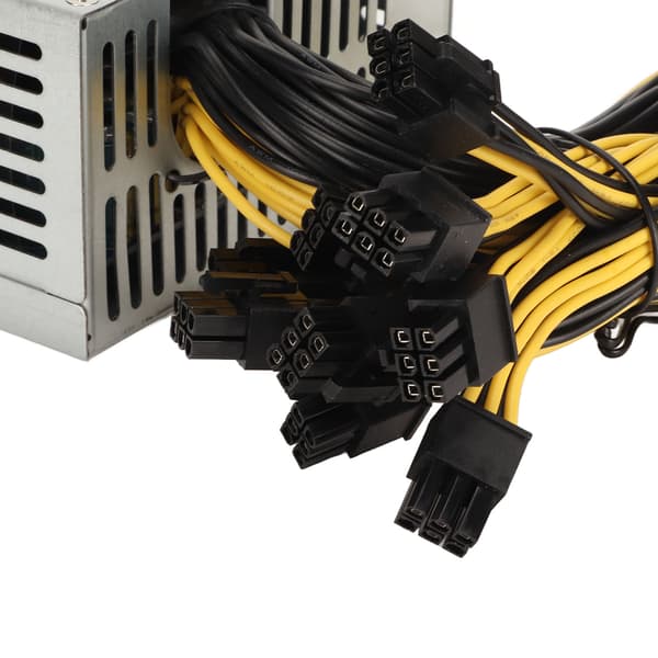 2000W Mining Strømforsyning 8 GPU Enkeltkanal 2U PSU 180-264V