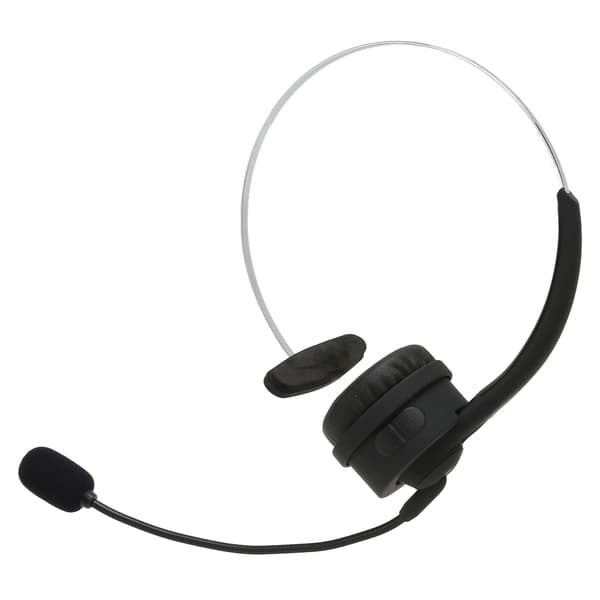 Bluetooth Mono Støjreducerende Headset Justerbart Virksomhedsheadset med Mikrofon Opladningsbase