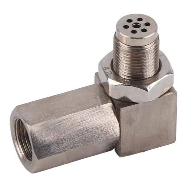 90° Bil Ilt Sensor Spacer CEL Bung Fix Check Engine Light M18X1.5 Katalysator