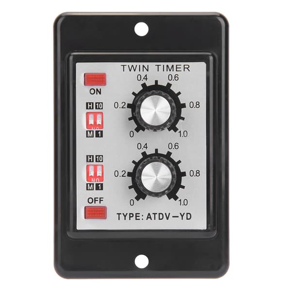 Knappkontroll Tidsbrytarrelä På Av Timer Multi Sektion ATDV YD AC110V 220V