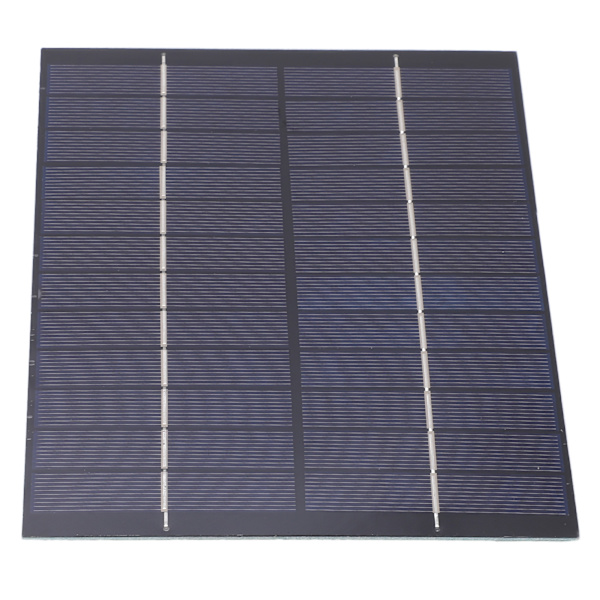 5.2W 12V Mini Solpanel Polykrystallinsk Silicium DIY Modul System 5521 DC Output