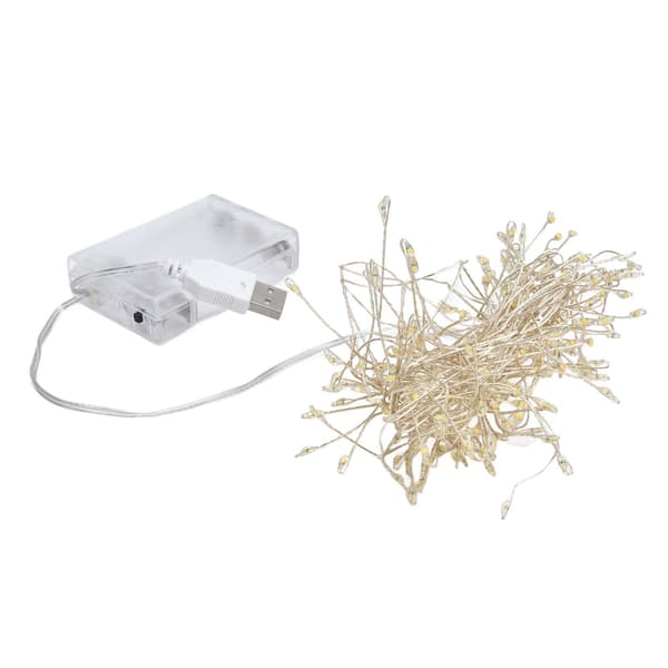 200 LED Koppartråd USB-driven Multifunktionell Dekorativ Lampa för Hem Sovrum