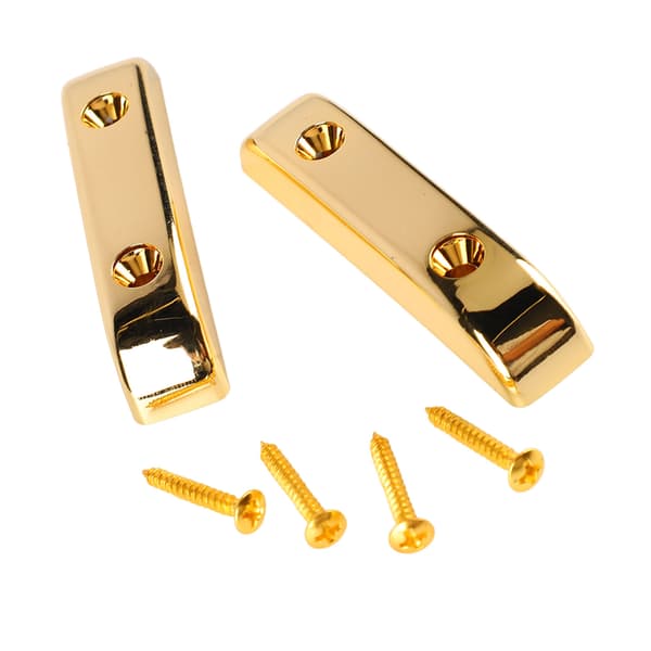 2 st bas tumstöd plast halkfri lättvikt jazzbasgitarr tumfingerstöd GM03 guld