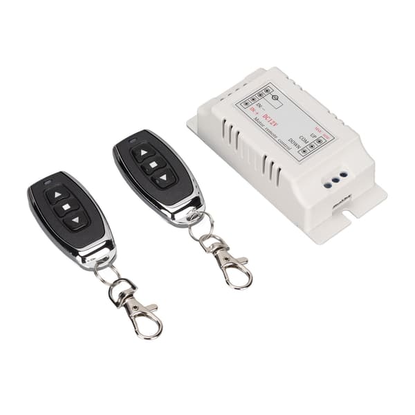 433MHz Trådløs RF Sender Mottaker Relé Fjernkontroll Bryter Kit 12V DC Lys Garasjeport