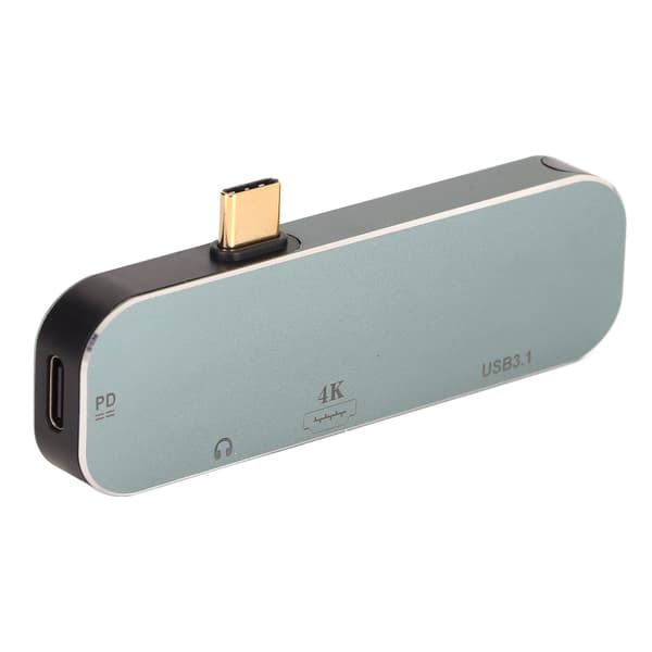 USB C Hub PD Lading 4K 60Hz 10Gbps Aluminiumlegering Hot Plug for Android Windows OS X