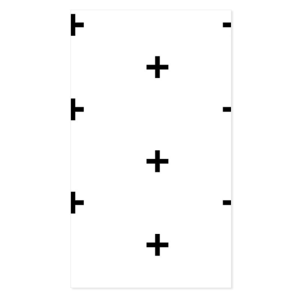 Tapet Moderne minimalistisk geometrisk krydstapet (Nordic ins Style KR192999 (pensellim/ikke selvklæbende)),