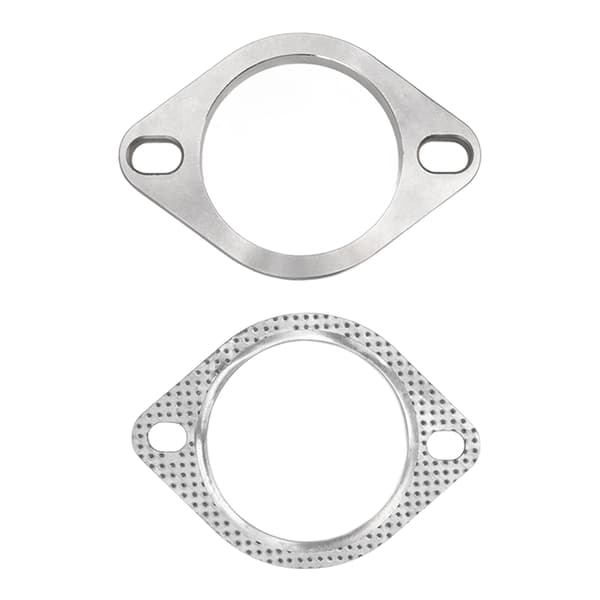 2 Bolter 3 tommers Eksosflens Tilkoblingssett Metalllegering Universal for Eksos Downpipe Catback Headers