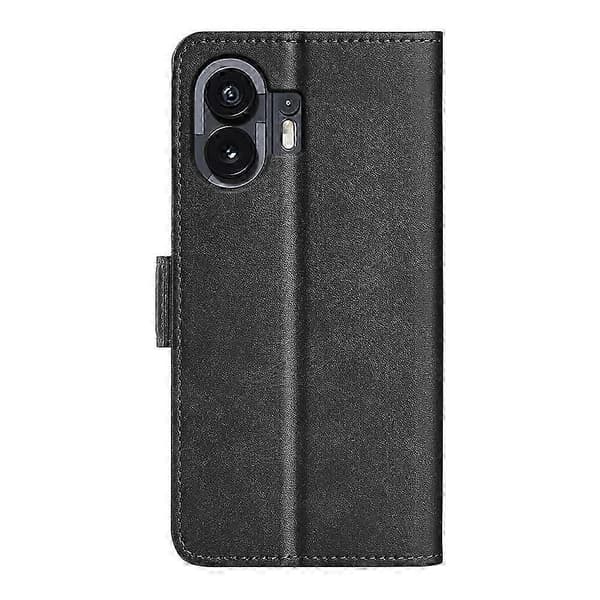 Double-sided Magnetic Buckle Horizontal Flip Leather Phone Case For Nothing Phone 2