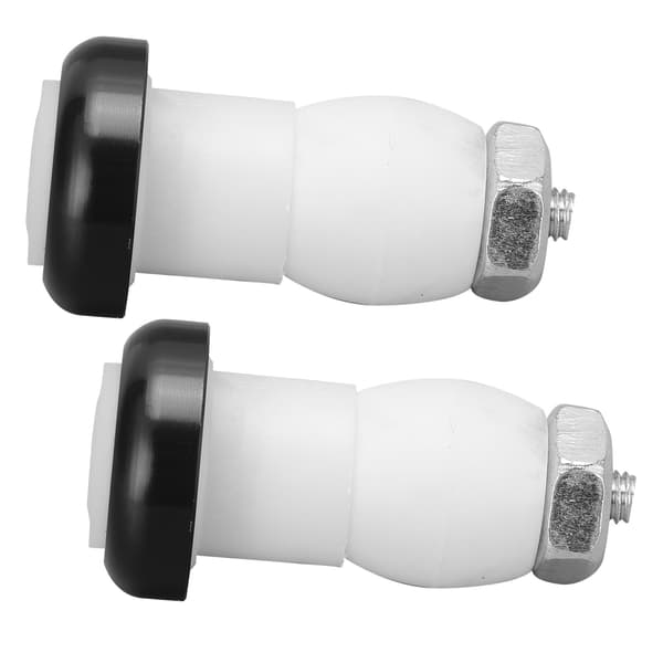 2 stk. Cykel LED Lys 20 Meter Synlige Justerbare Styr Blinklys Indbyggede Batterier Sort