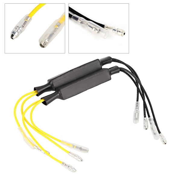 Motorsykkel LED Blinklys Dekoder 21W Motstand Par