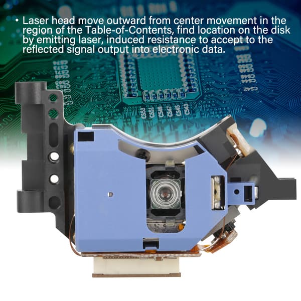 KHM-313AAA Optisk Pickup Laser Linsehode Erstatningsreparasjonsdel for DVD CD