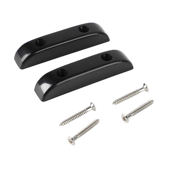 2 st bas tumstöd plast halkfri lättvikt jazz basgitarr tumfingerstöd GM01 svart