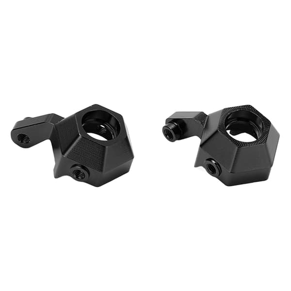 Front Styrekop Aluminium Legering til 1/16 SG 1603 SG 1604 RC Bil Sort