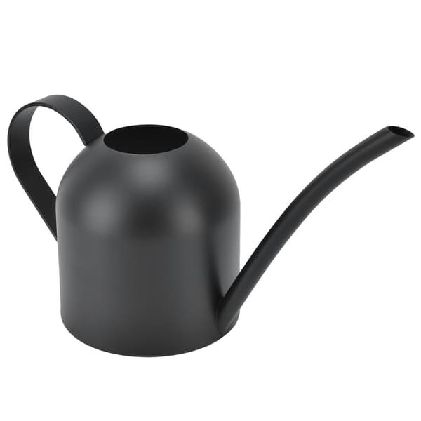 500 ml Sort Rustfrit Stål Lang Tud Vandkande til Potteplanter og Blomster