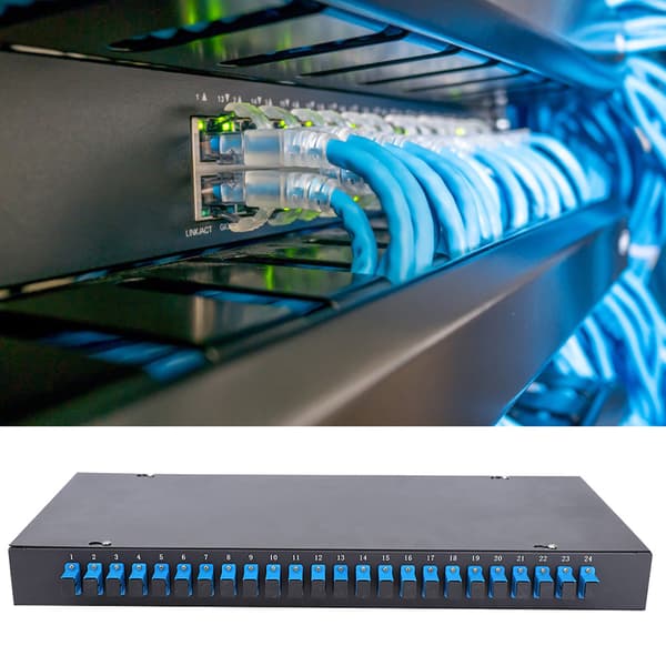 24 Kjerne 24 Port SC Fiber Patch Panel Optisk Terminalboks